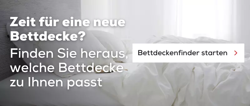 Bettdeckenfinder | Swiss Sense