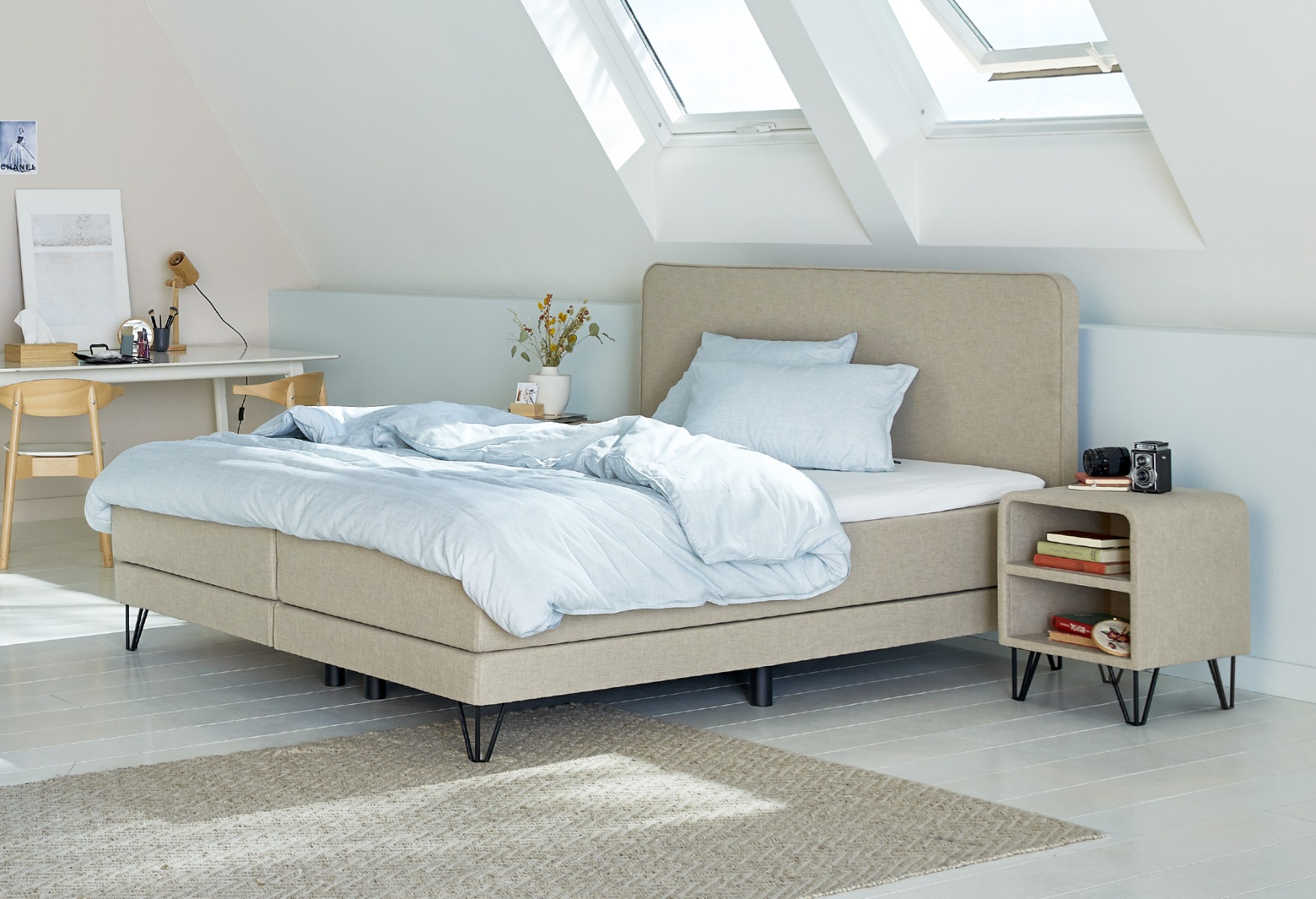 Boxspring Home 101 - Op voorraad - Mercato Greige product afbeelding