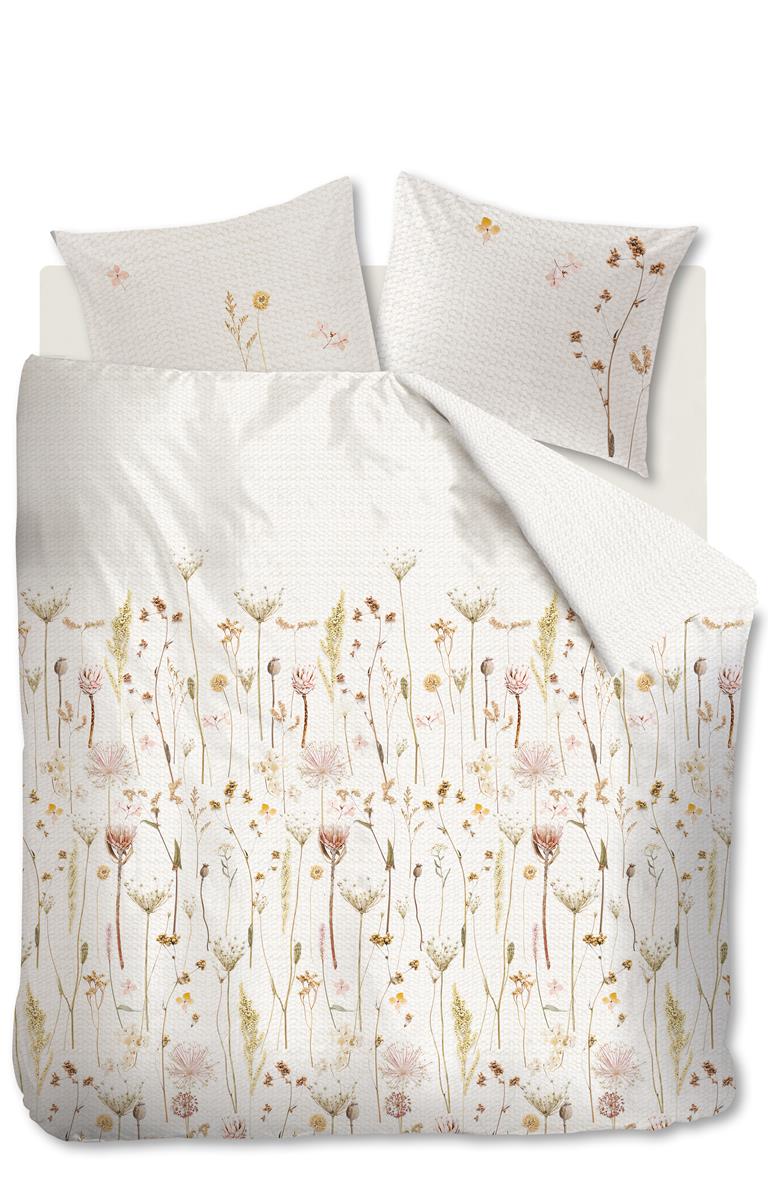 At Home by Beddinghouse Flower Blush Dekbedovertrek Naturel product afbeelding