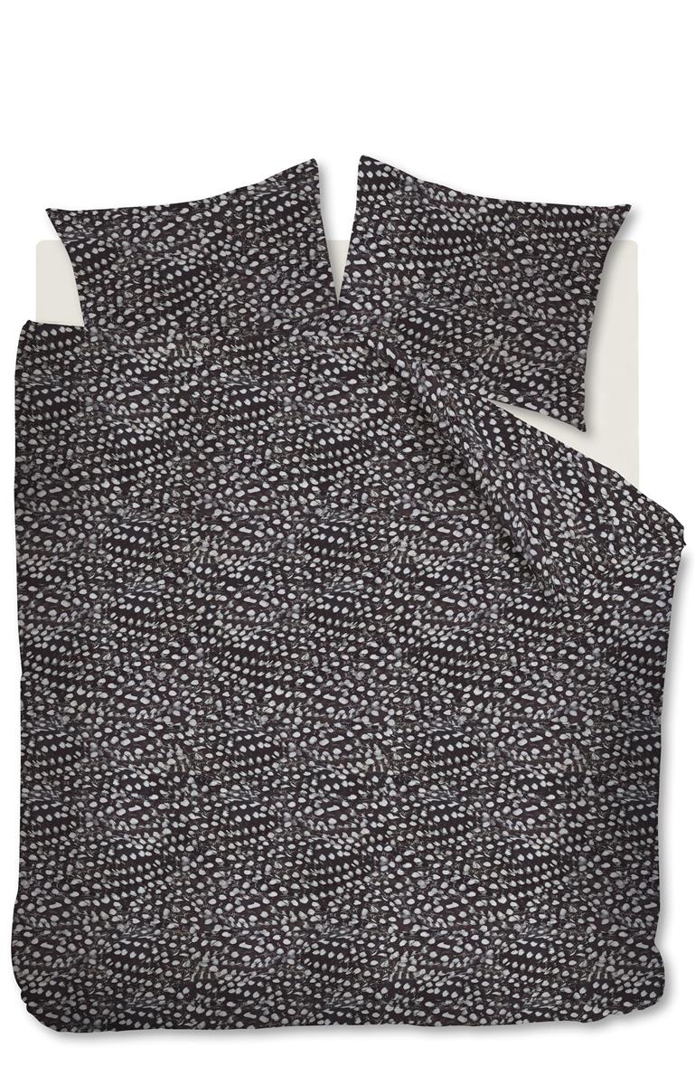 At Home by Beddinghouse Birds of feather Dekbedovertrek Black White product afbeelding