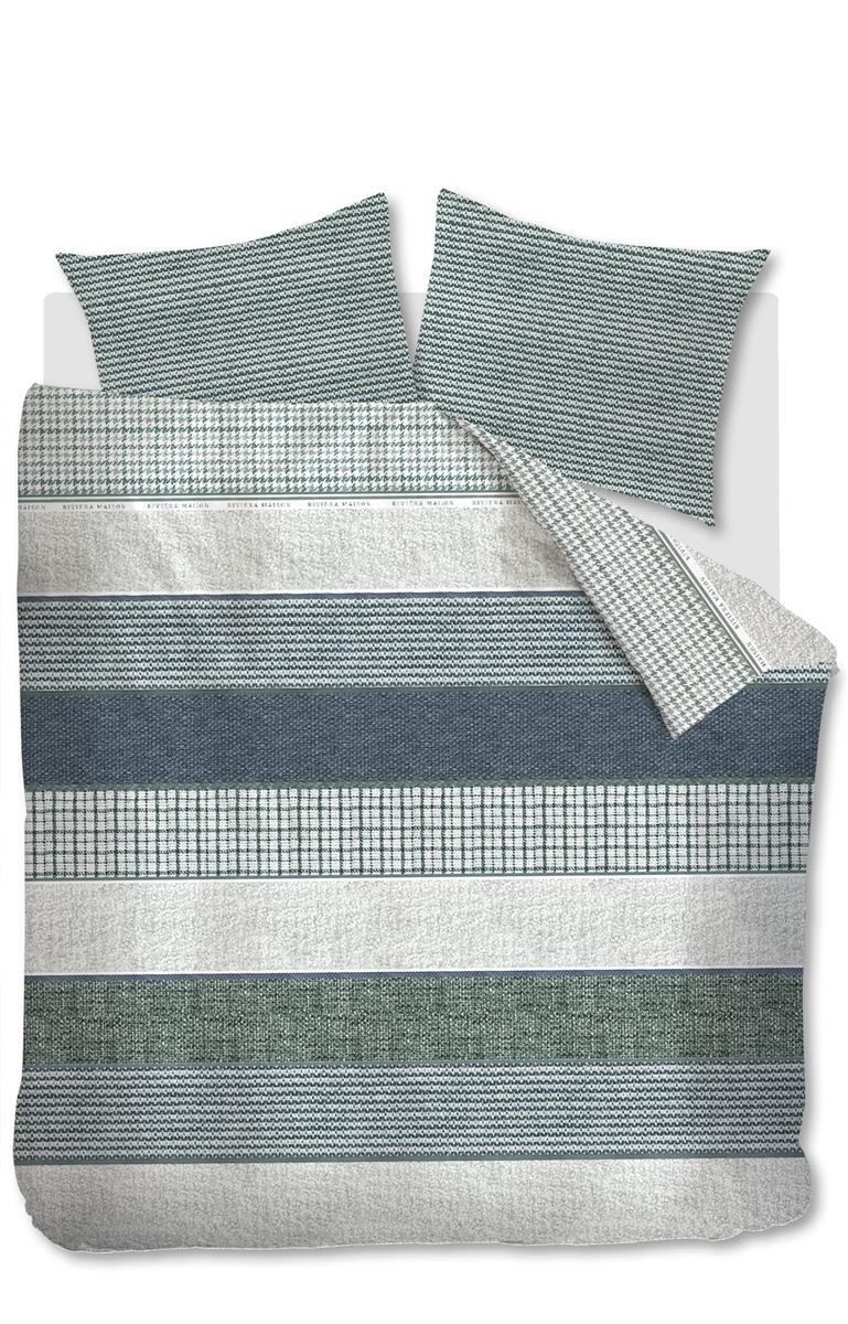 Rivièra Maison Tailor Dekbedovertrek Green product afbeelding