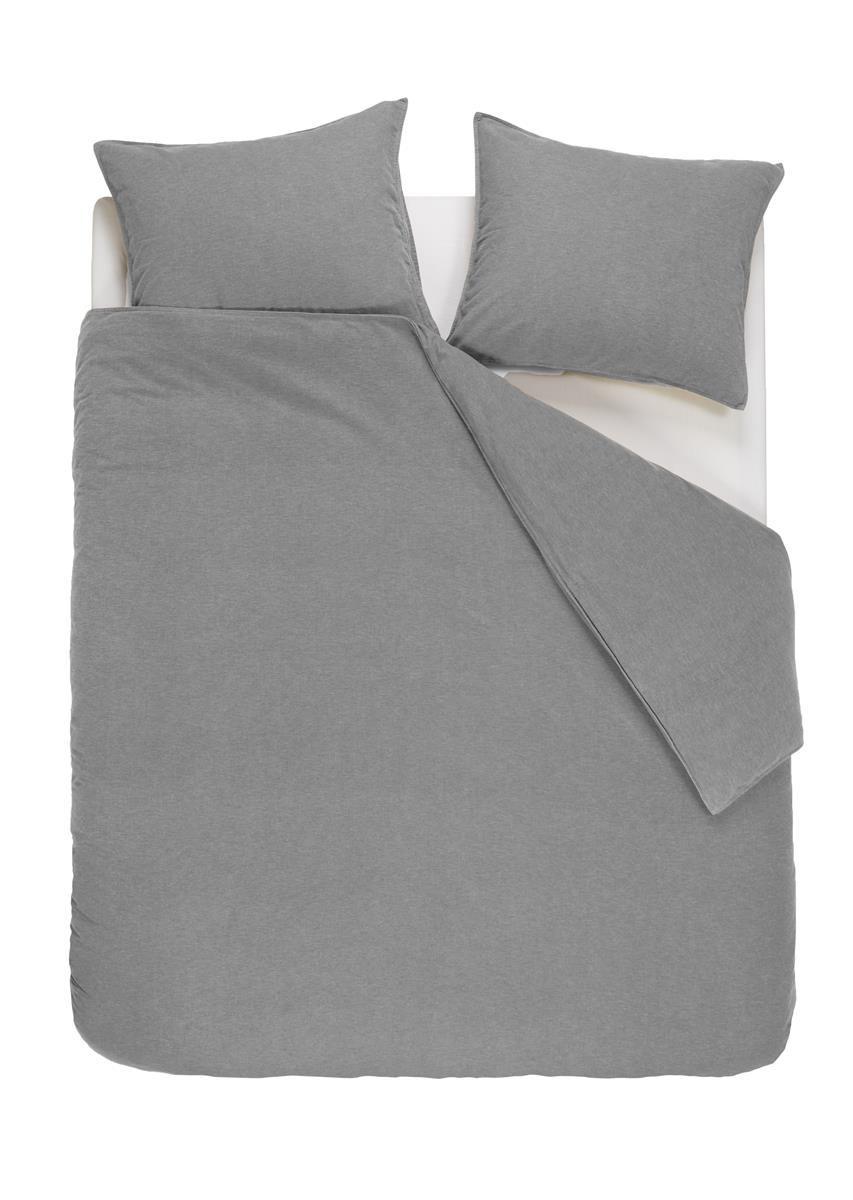 vtwonen Flanel Dekbedovertrek Grey | Swiss Sense product afbeelding