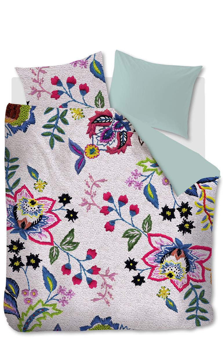 Oilily Cozy Embroidery Dekbedovertrek Multi | Swiss Sense product afbeelding
