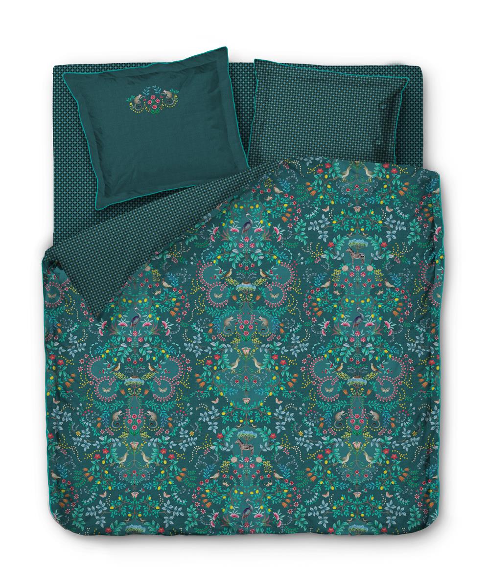 Pip Studio Forest Findings Dekbedovertrek Green product afbeelding