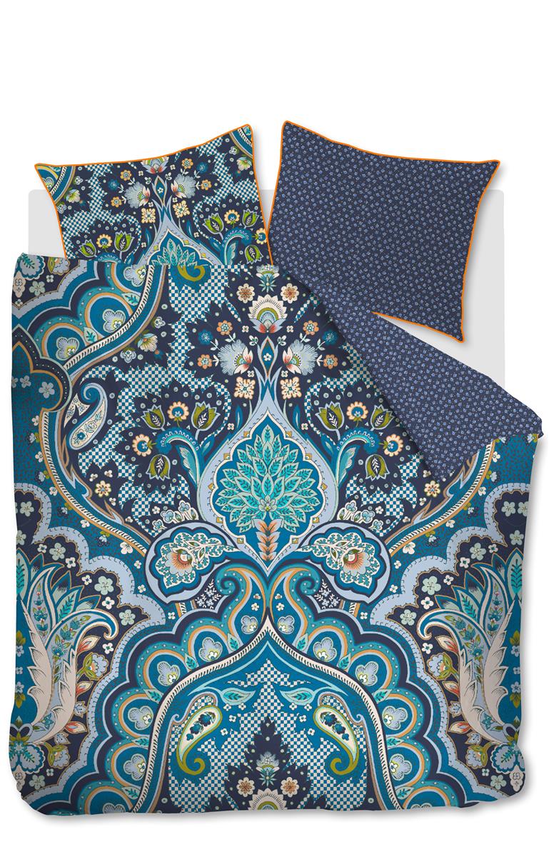 Oilily Punjab Paisley Dekbedovertrek Blue | Swiss Sense product afbeelding