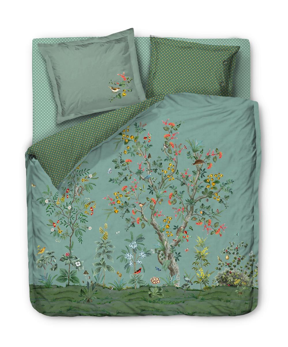 Pip Studio Wild and Tree Dekbedovertrek Blue product afbeelding