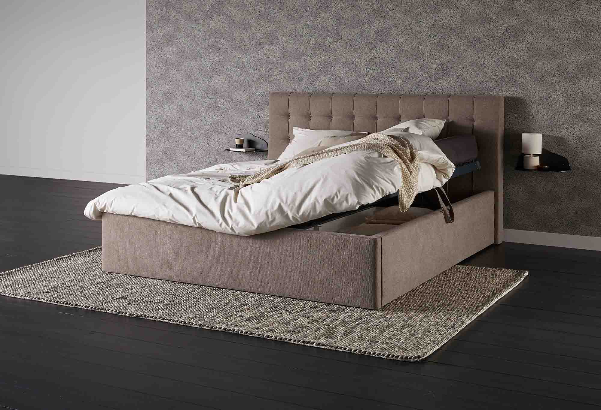 Gestoffeerd Bedframe Capella Julia | Swiss Sense