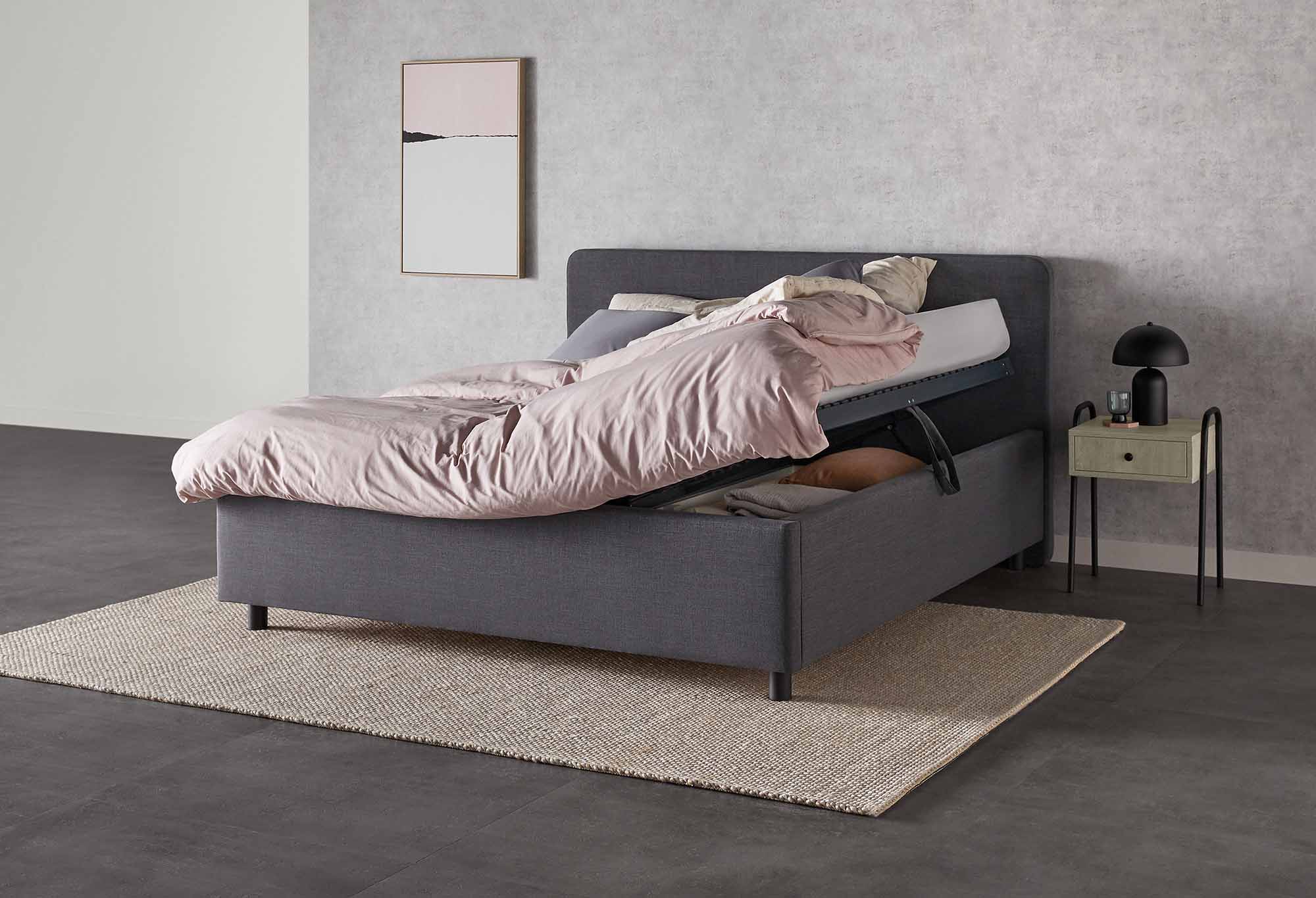 Gestoffeerd Bedframe Home 51 | Swiss Sense product afbeelding