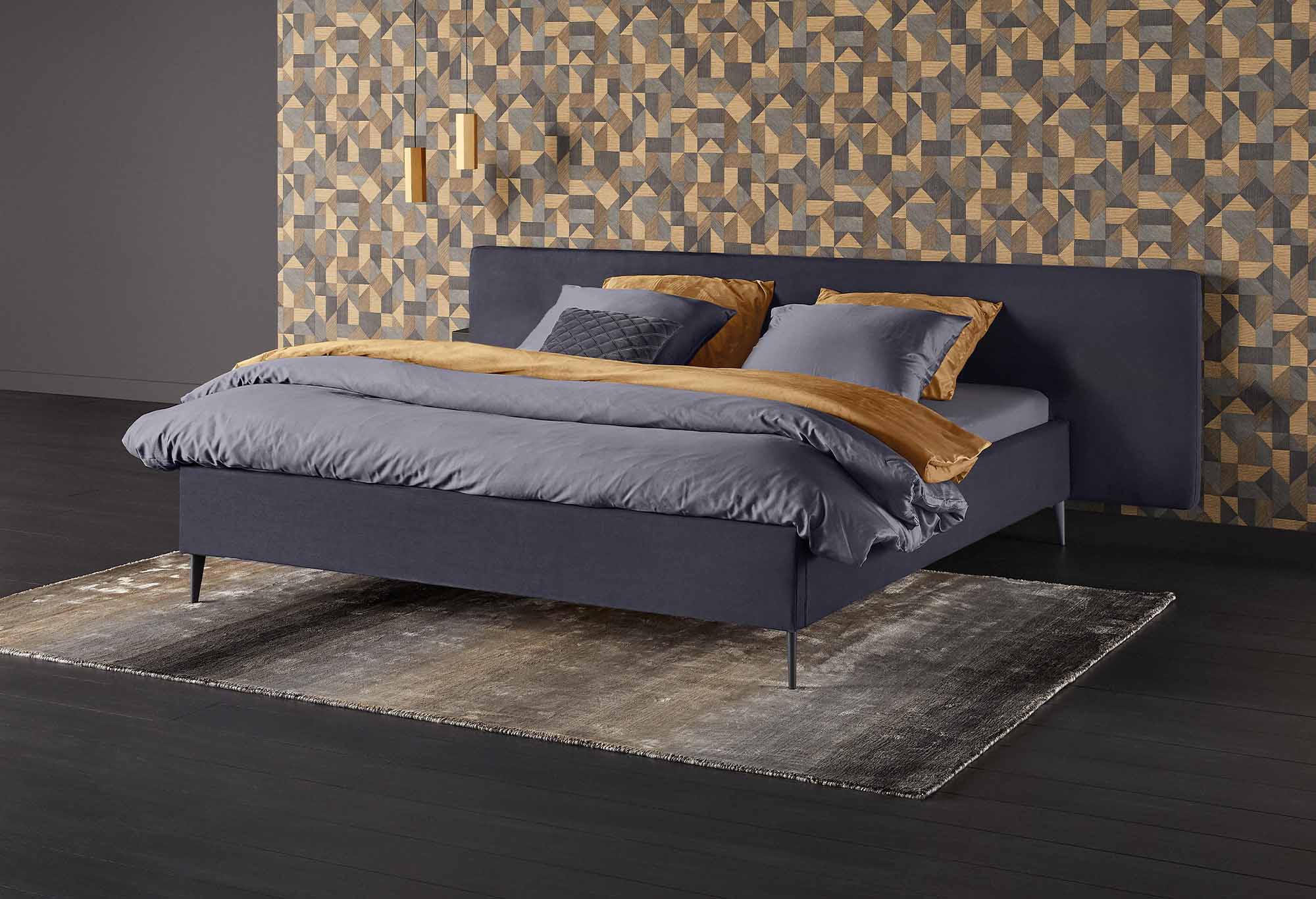 Gestoffeerd Bedframe Night Madrid | Swiss Sense product afbeelding