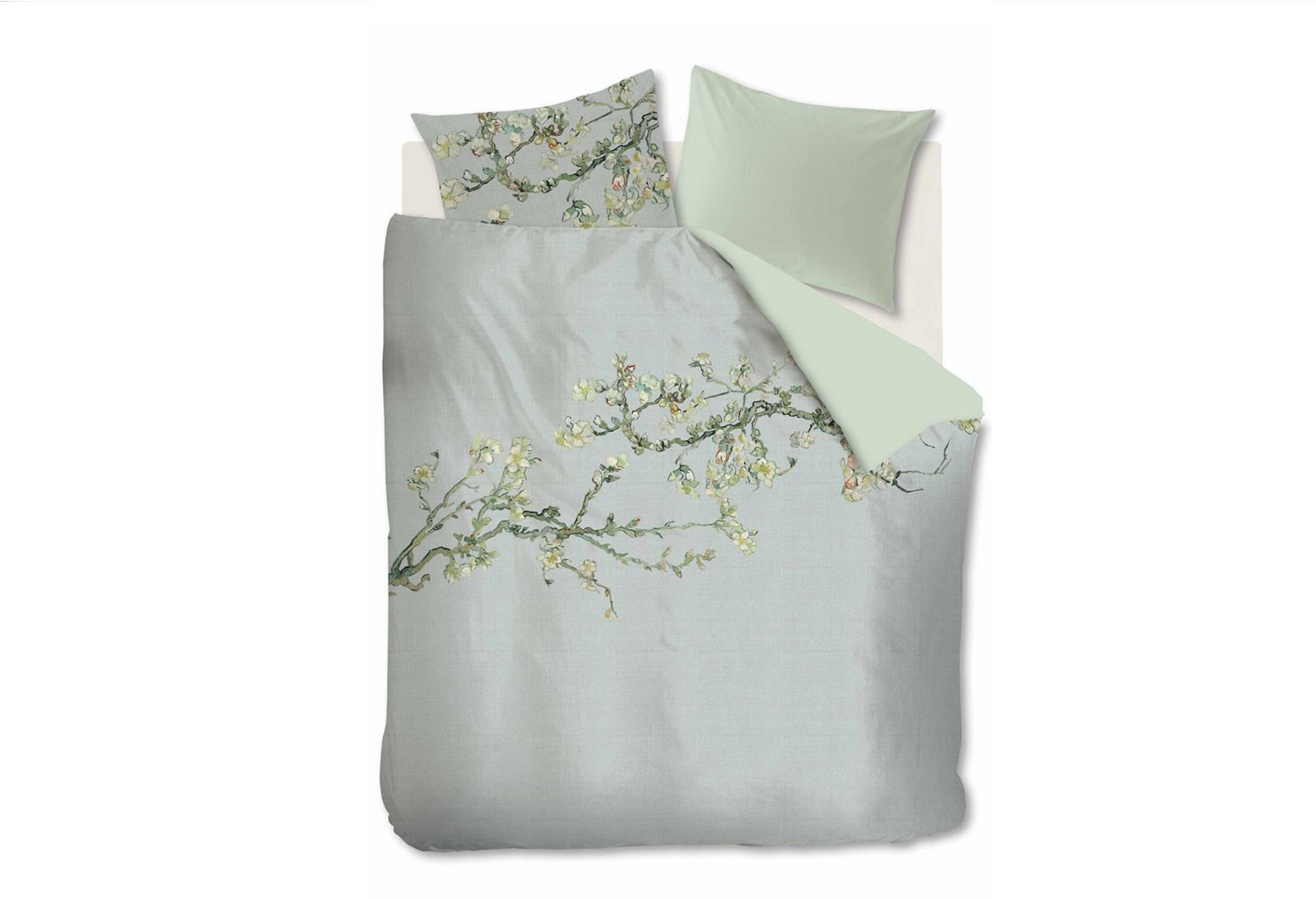 Van Gogh Blossom Dekbedovertrek Grey | Swiss Sense product afbeelding
