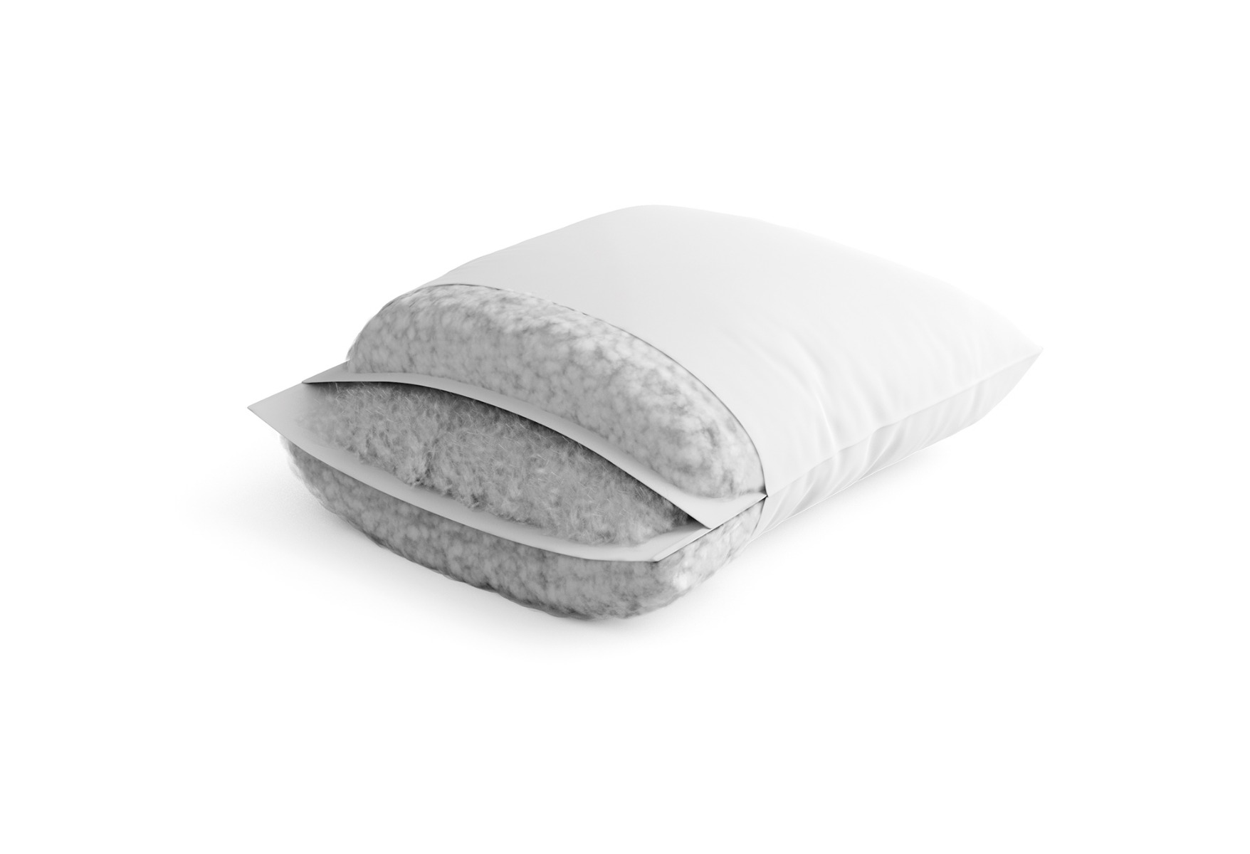 Dixxius Support Drie Kamer Dons Hoofdkussen | Swiss Sense product afbeelding