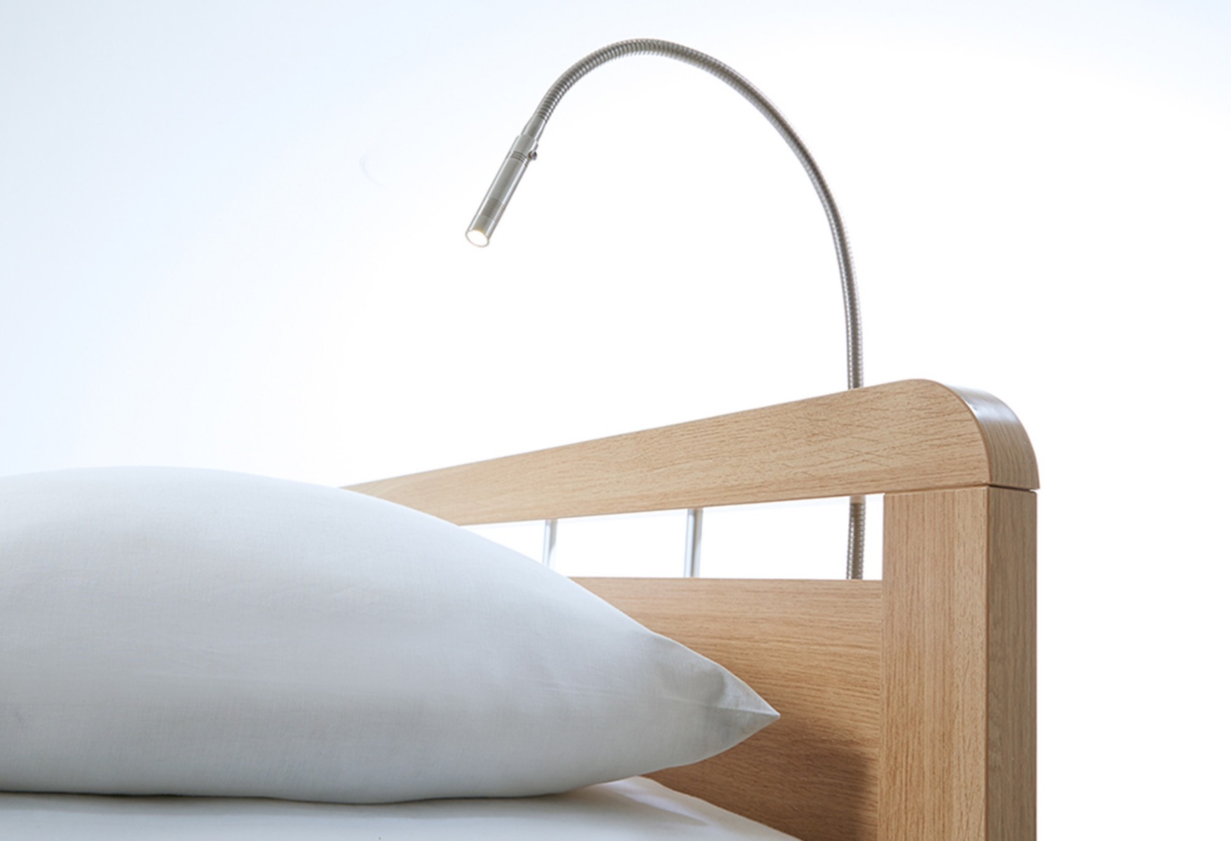Bedlamp Stripe Mat Chrome | Swiss Sense product afbeelding