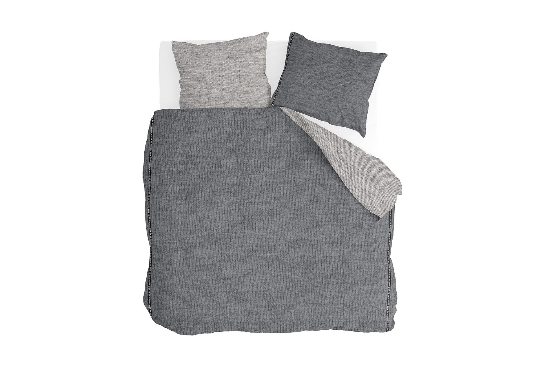 Walra Casual Beauty Dekbedovertrek Grey | Swiss Sense product afbeelding