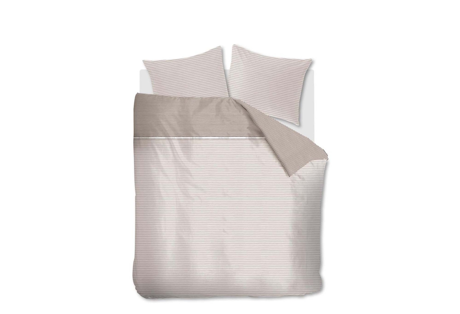 Rivièra Maison Pleaty Sand Dekbedovertrek Sand | Swiss Sense product afbeelding