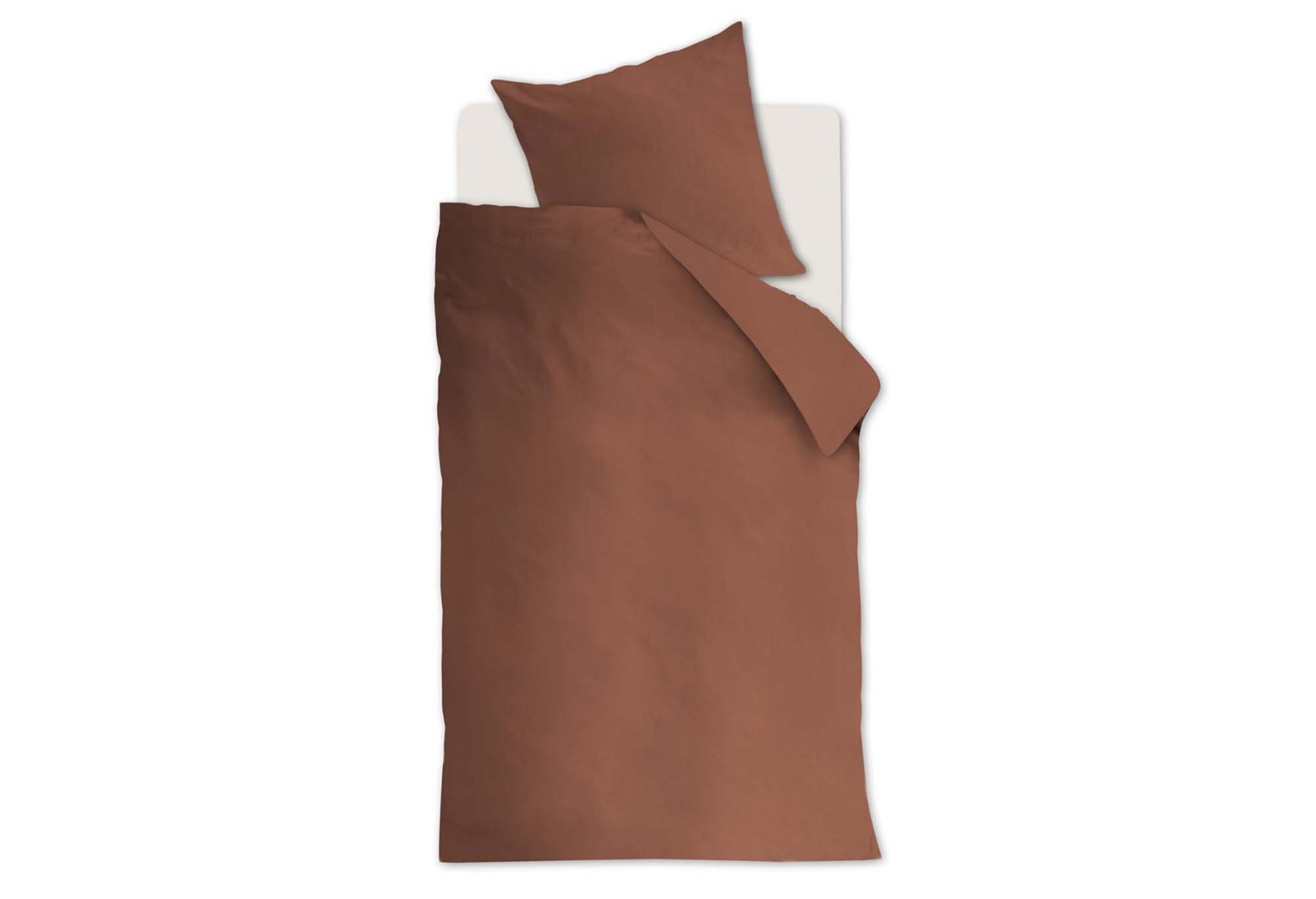 Beddinghouse Basic Gots Dekbedovertrek Terra | Swiss Sense product afbeelding