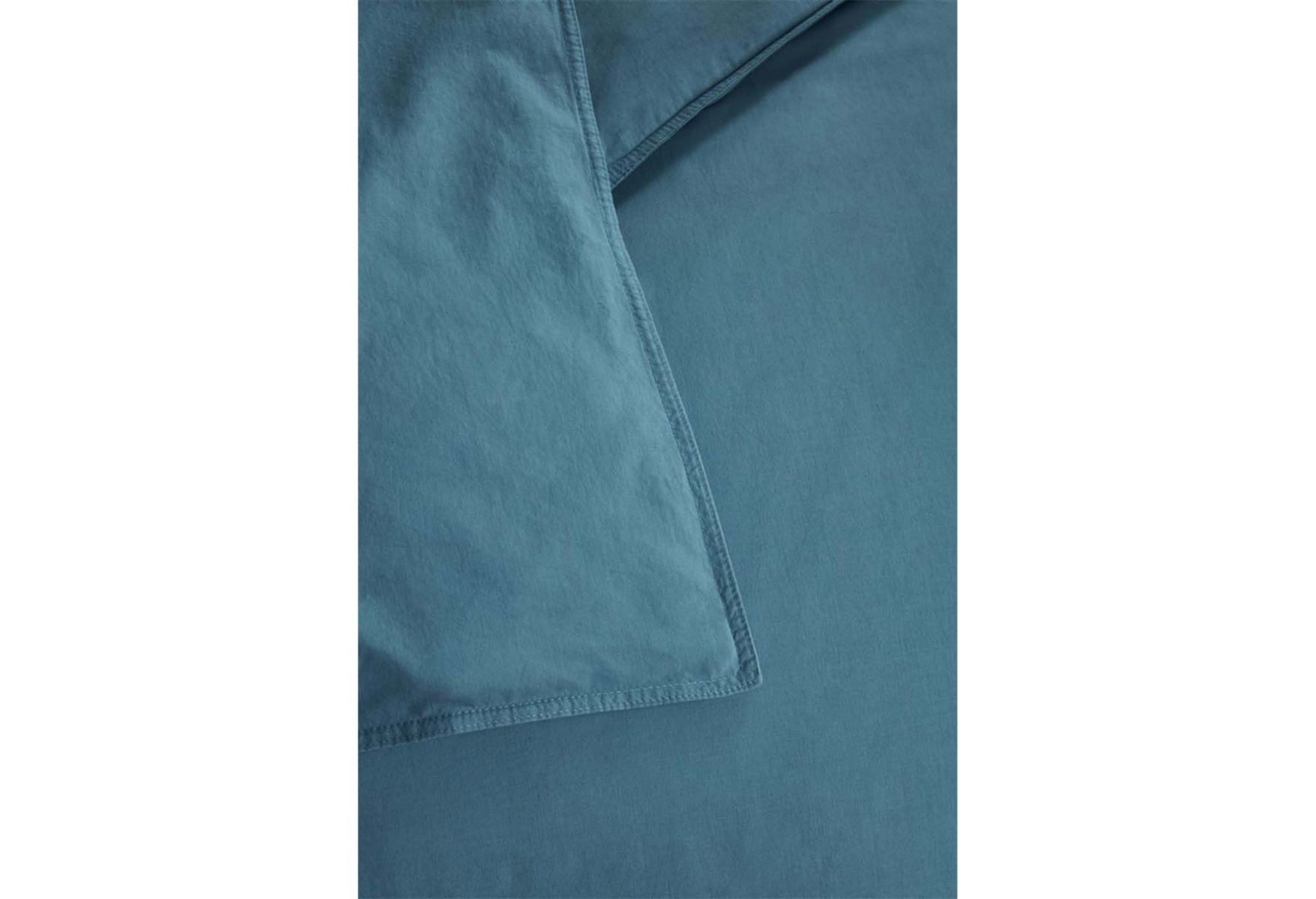 Beddinghouse Basic Gots Dekbedovertrek Blue Grey | Swiss Sense