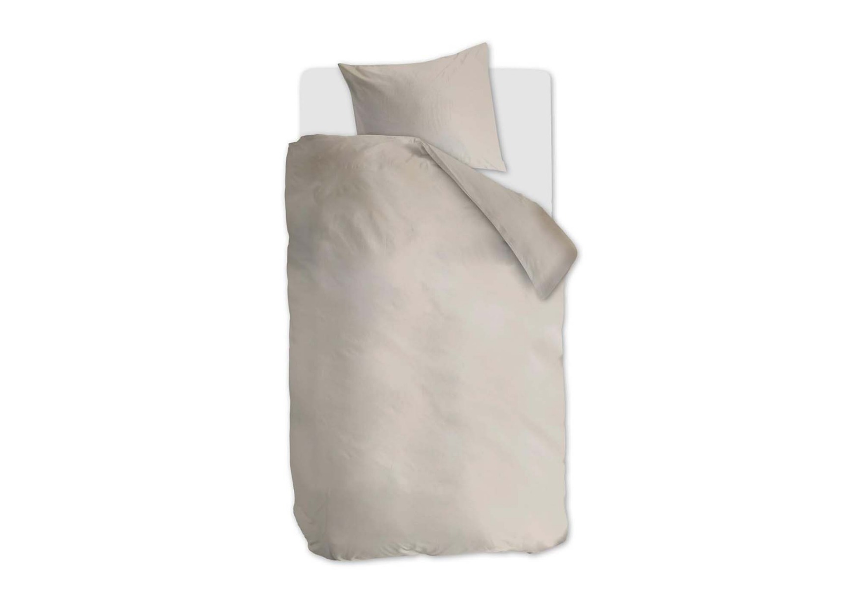Beddinghouse Basic Gots Dekbedovertrek Sand | Swiss Sense product afbeelding