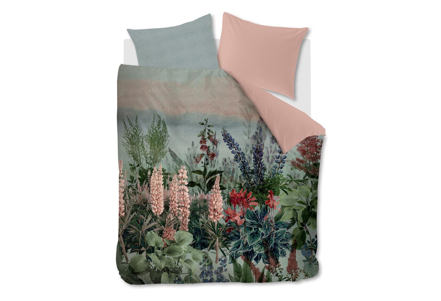 Beddinghouse Lupine Dekbedovertrek Green product afbeelding