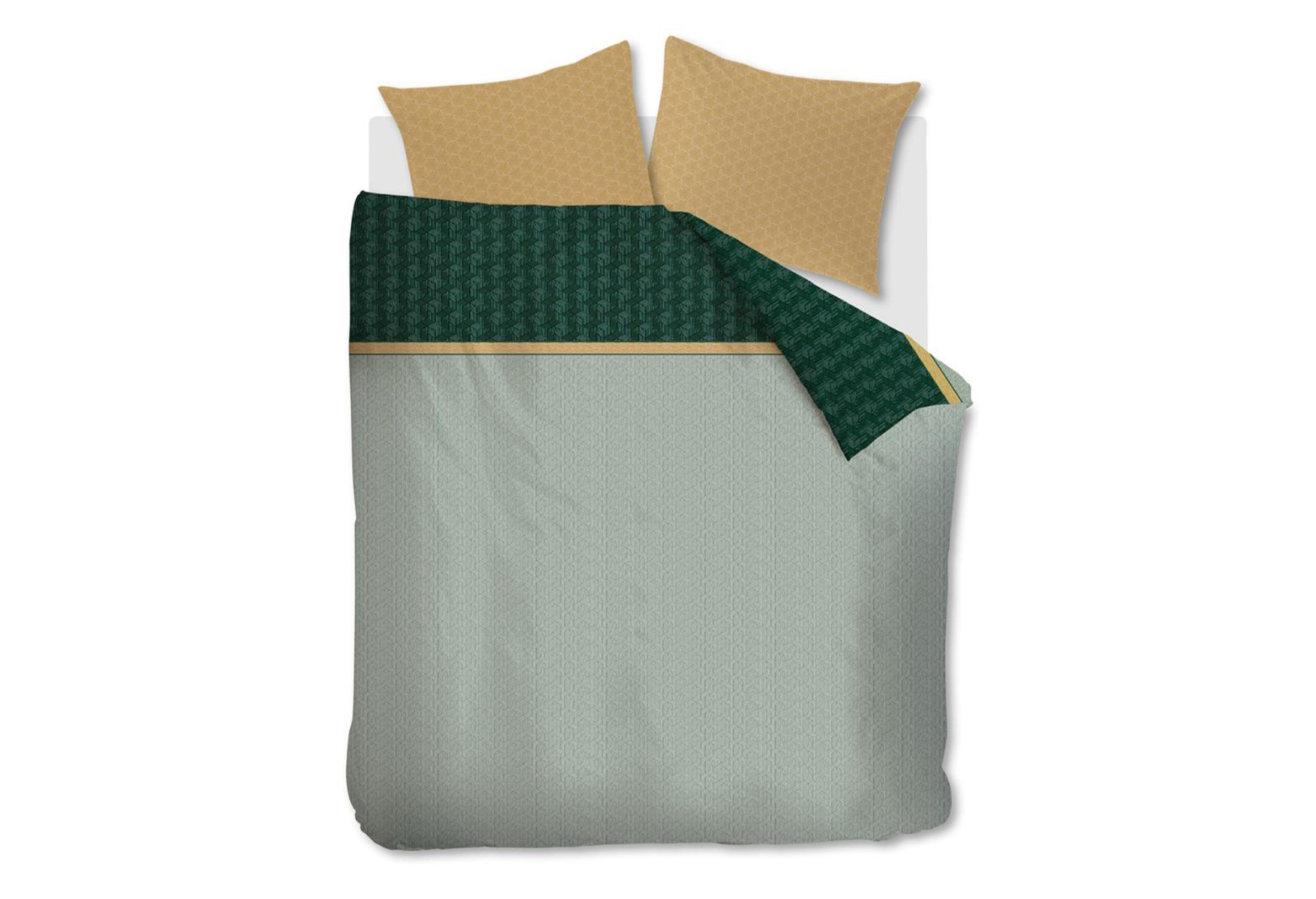 Beddinghouse Grunnar Dekbedovertrek Green product afbeelding