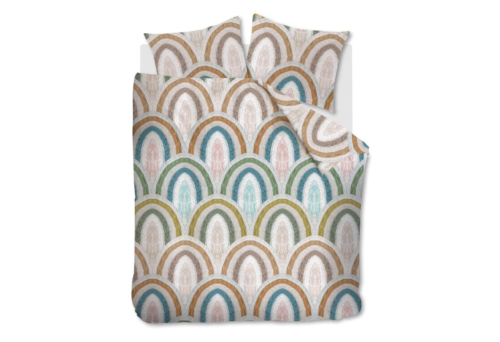 At Home by Beddinghouse Rainbow Brights Dekbedovertrek Multi | Swiss Sense product afbeelding