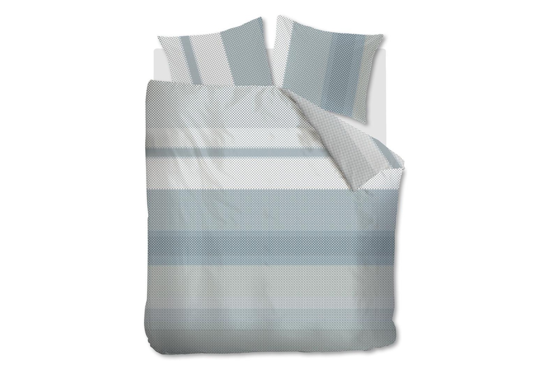 Kardol Retrospect Dekbedovertrek Blue Green | Swiss Sense product afbeelding