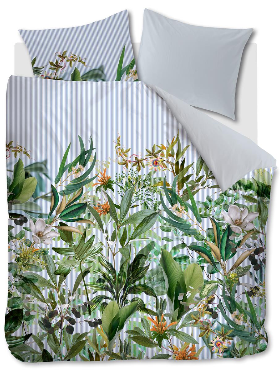 Kardol Verstraten Cadence Dekbedovertrek Blue Green | Swiss Sense product afbeelding