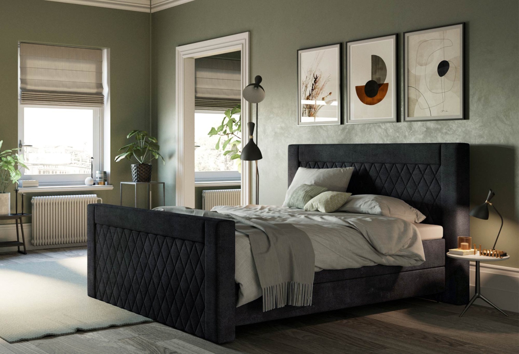 Boxspring Capella Castello | Swiss Sense product afbeelding