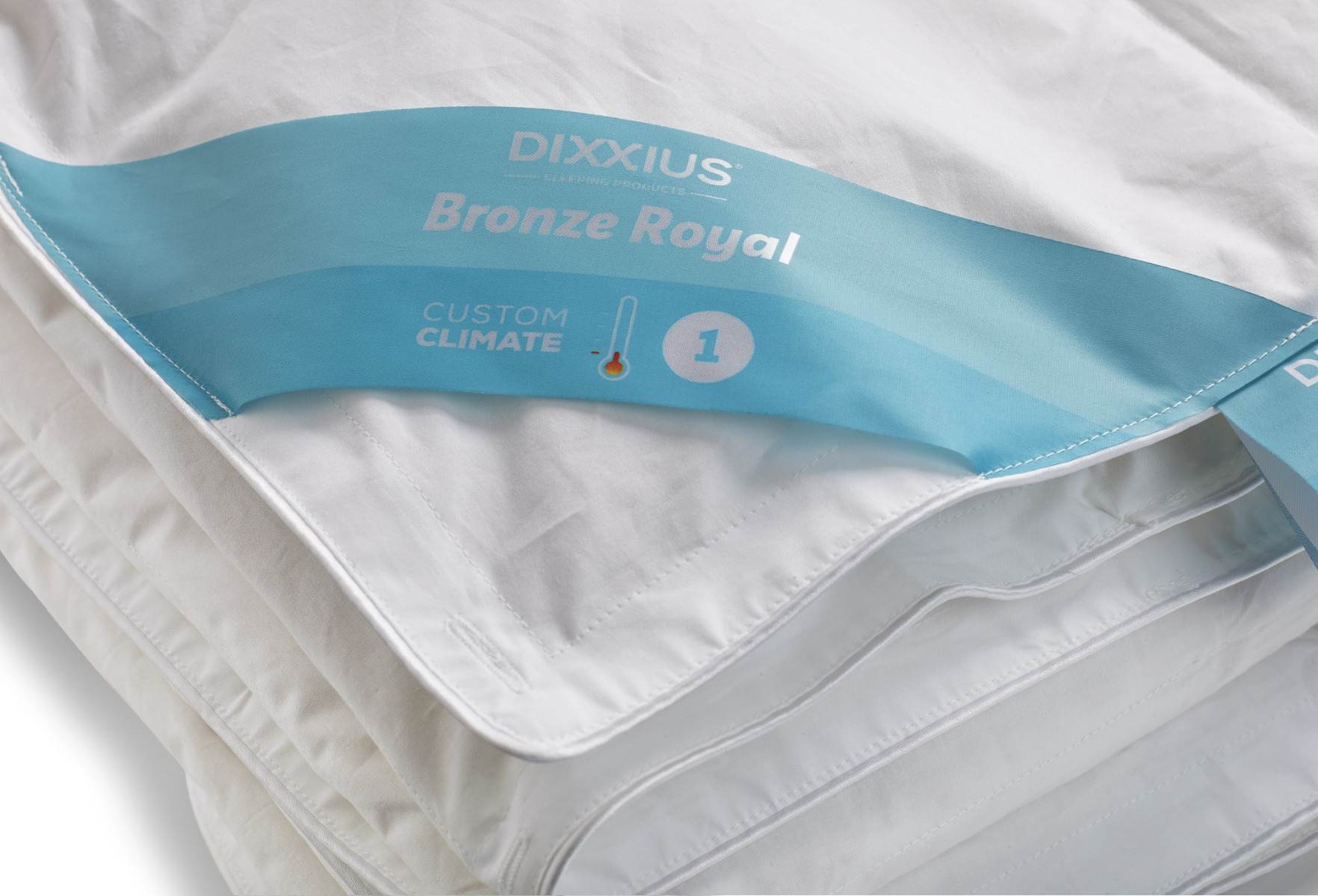 Dixxius Bronze Royal Custom Climate 1 Dekbed | Swiss Sense product afbeelding