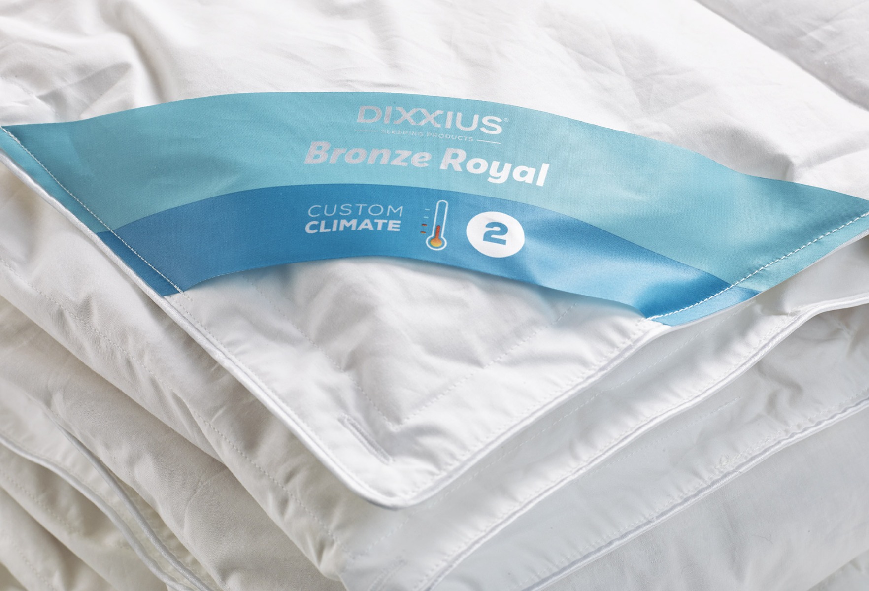 Dixxius Bronze Royal Custom Climate 2 Dekbed | Swiss Sense product afbeelding