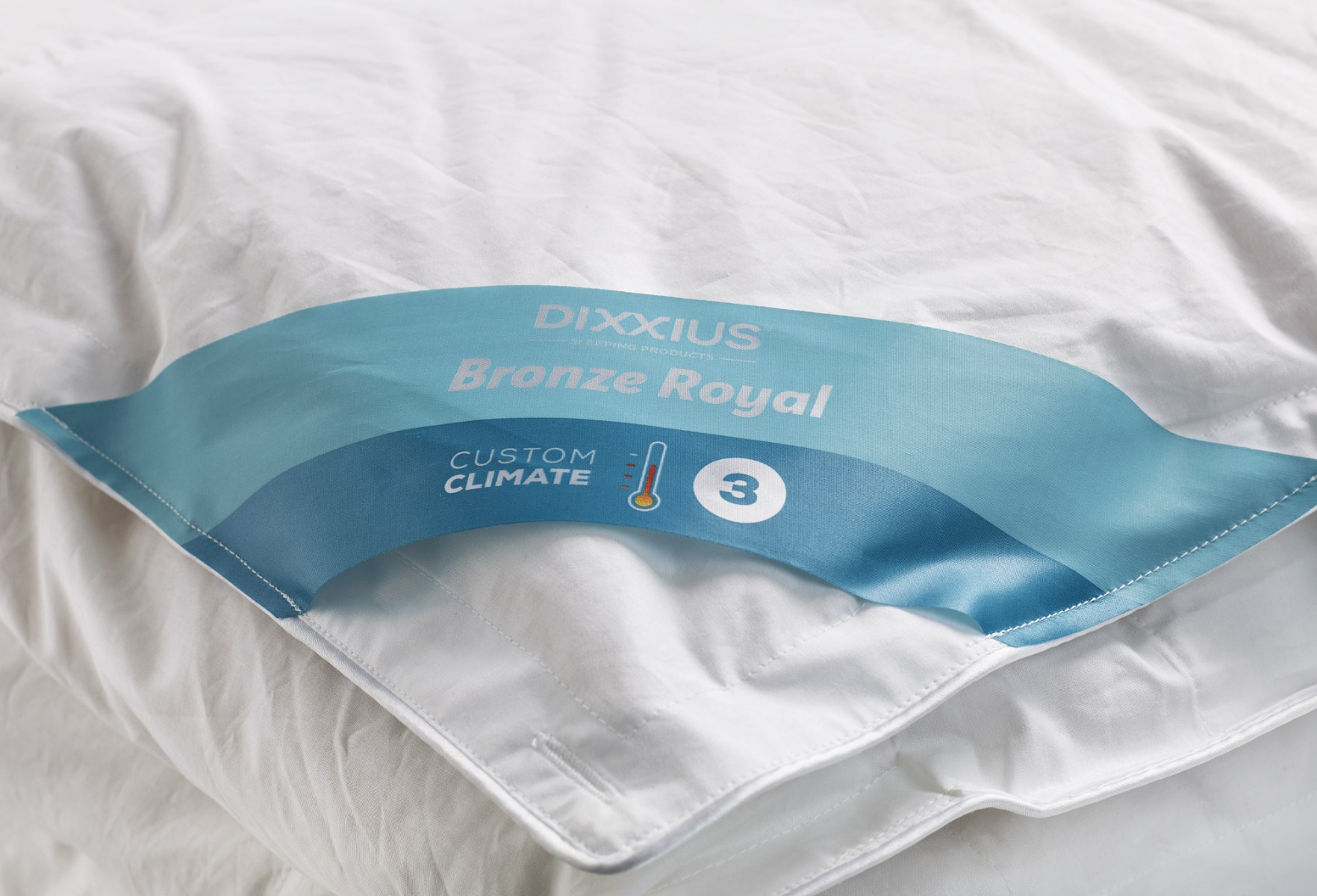 Dixxius Bronze Royal Custom Climate 3 Dekbed | Swiss Sense product afbeelding