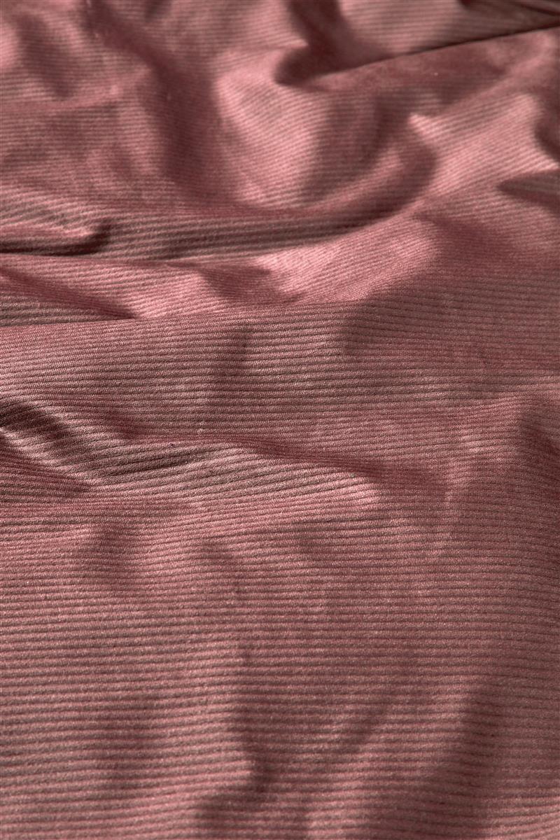 At Home by Beddinghouse Cosy Corduroy Dekbedovertrek Pink | Swiss Sense