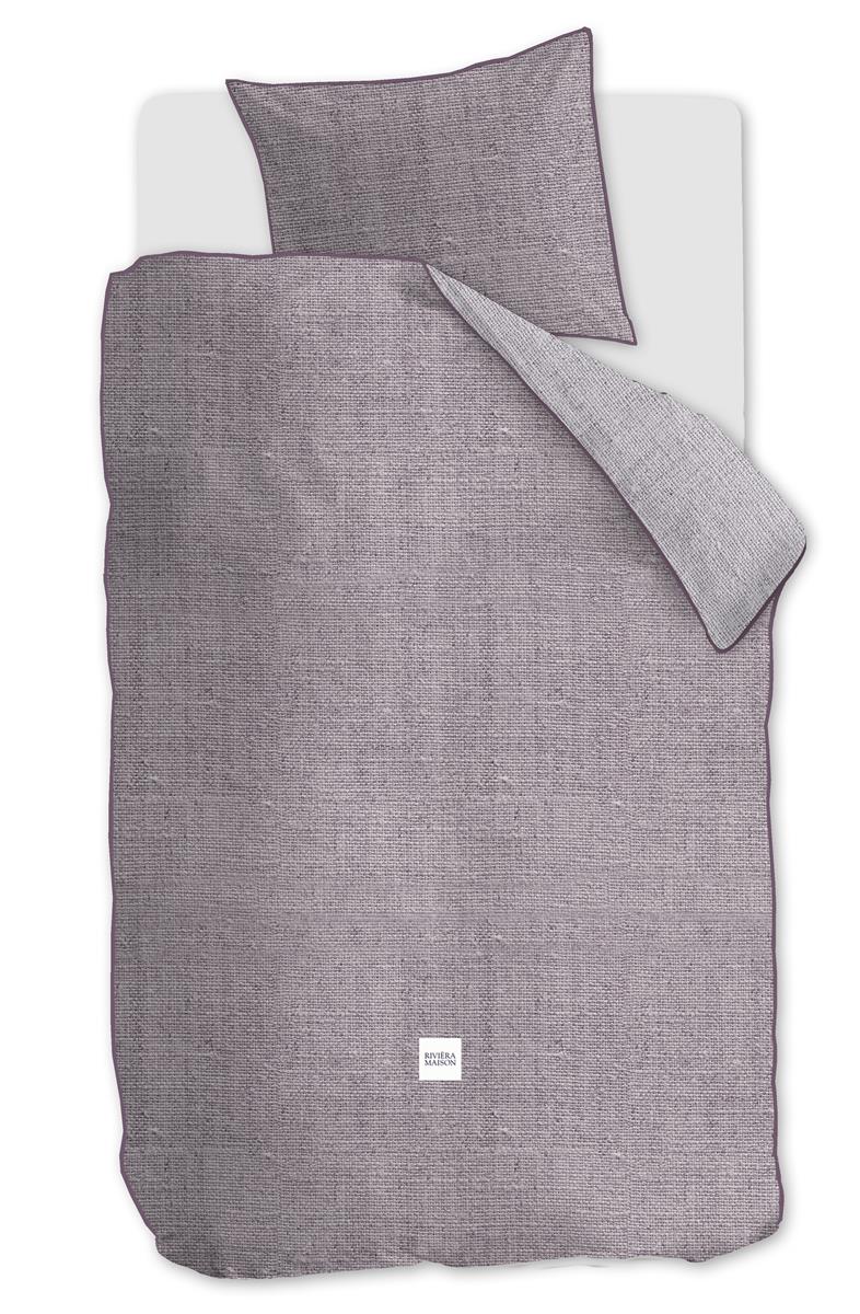 Riviera Maison Coughton Court Dekbedovertrek Mauve | Swiss Sense product afbeelding