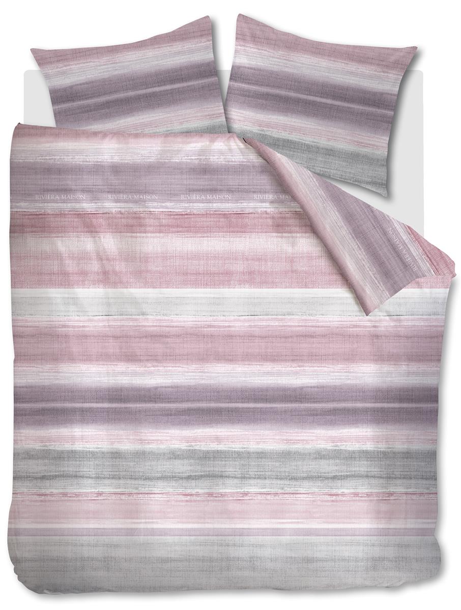 Riviera Maison Crayons Dekbedovertrek Mauve | Swiss Sense product afbeelding