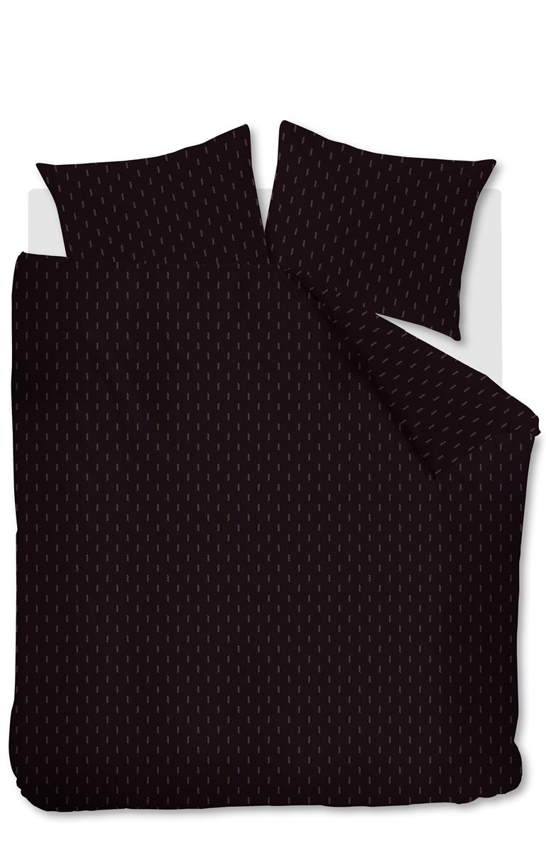 vtwonen Crops Dekbedovertrek Dark Red | Swiss Sense product afbeelding
