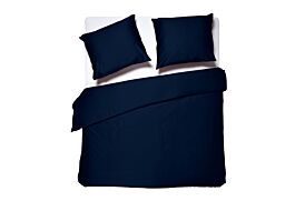 - DE BESTE DIXXIUS LUXUEUZE PORTO DEKBEDOVERTREK IN NAVY BLAUW