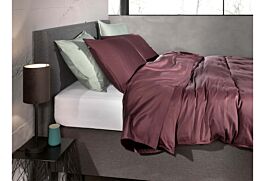 - DE BESTE ZOHOME SATINADO DEKBEDOVERTREK IN MAUVE LILA