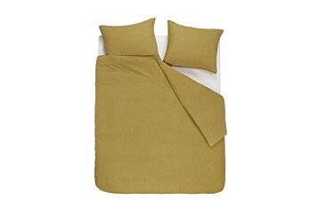 vtwonen Flanel Dekbedovertrek Ochre