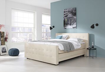 havik strottenhoofd Broederschap Leren boxspring kopen? | Kunstleer | Swiss Sense