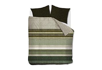 Beddinghouse Arvin Dekbedovertrek Olive Green