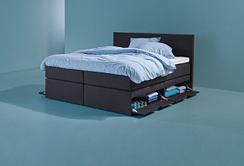 Lastig Jumping jack Bewijs Boxspring met opbergruimte | Een opgeruimde slaapkamer | Swiss Sense