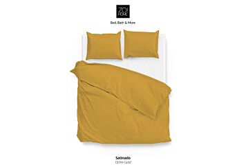 SwissSense Zo!Home Satinado Dekbedovertrek Ochre Gold aanbieding