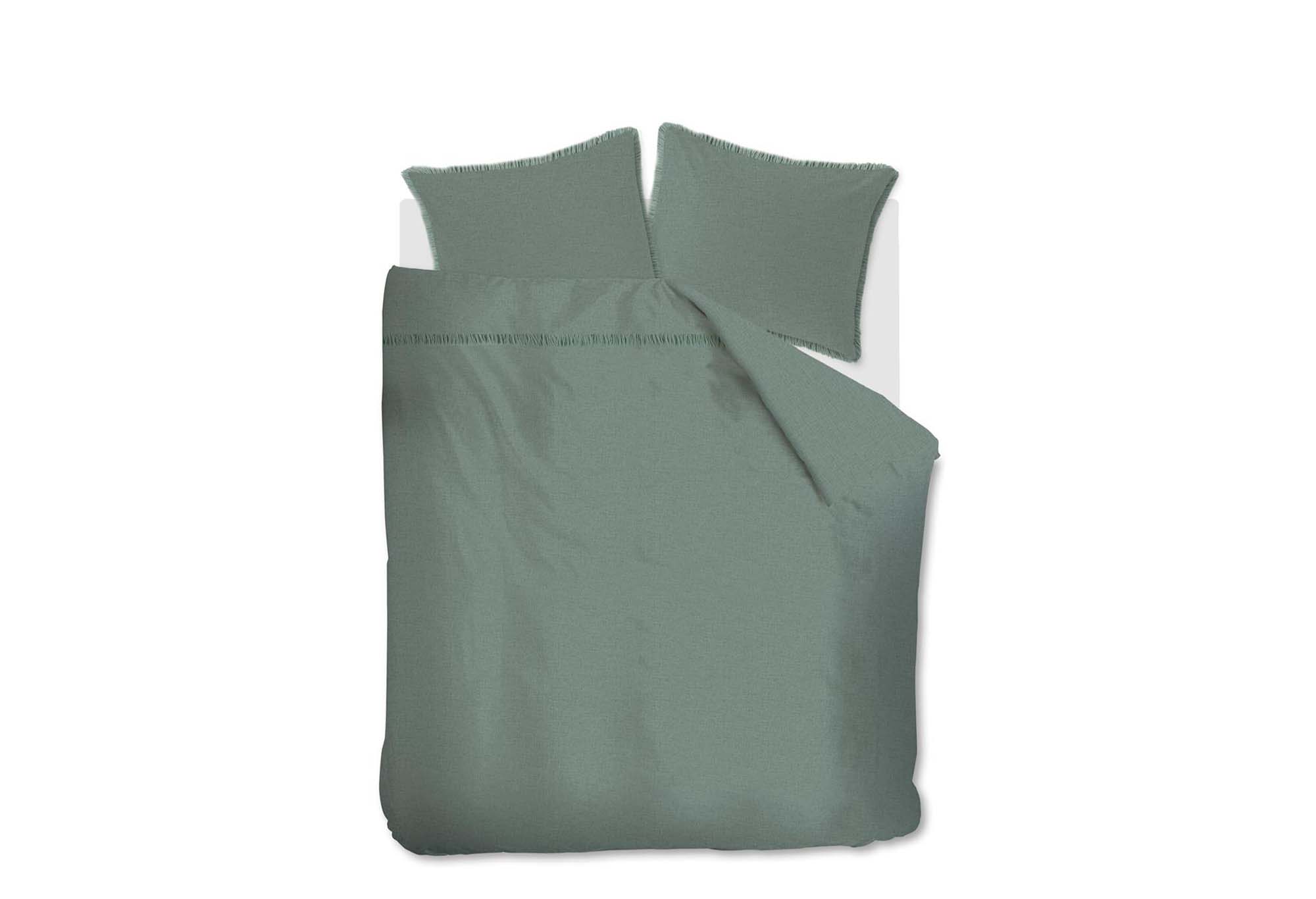 Riviera Maison Desire Dekbedovertrek Green | Swiss Sense product afbeelding