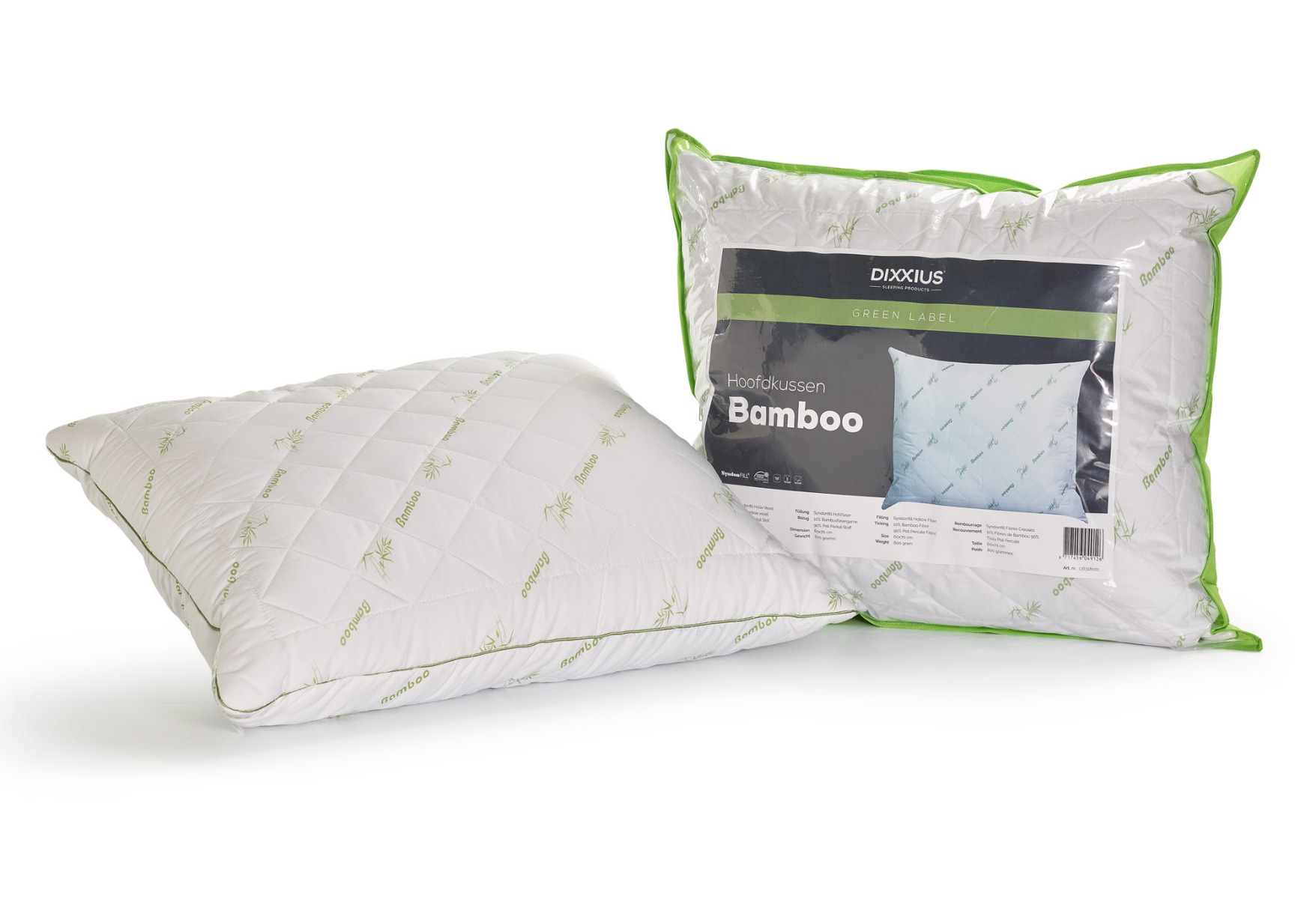 Dixxius Comfort Bamboe Hoofdkussen product afbeelding
