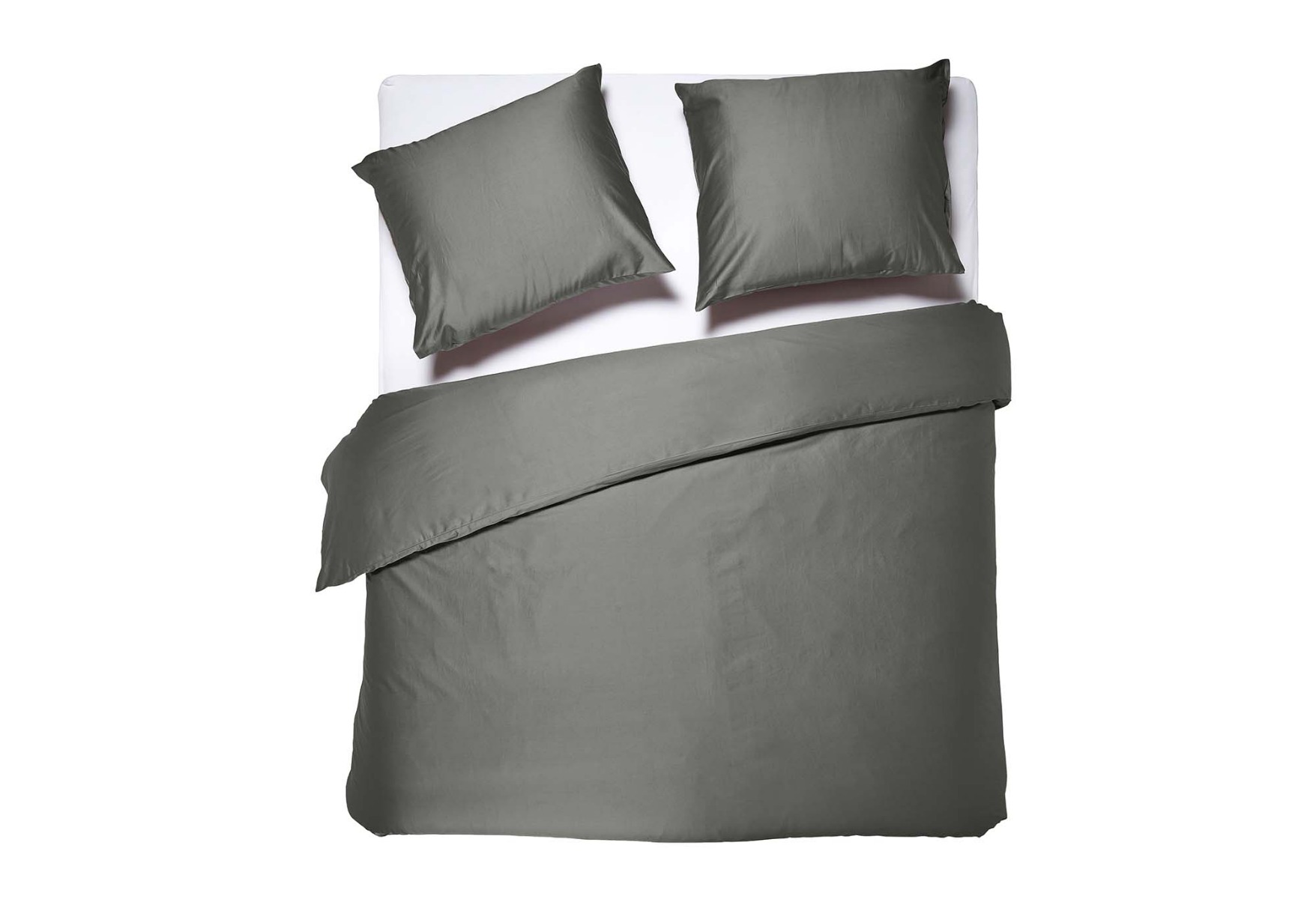 Dixxius Luxurious Porto Dekbedovertrek Steel | Swiss Sense product afbeelding
