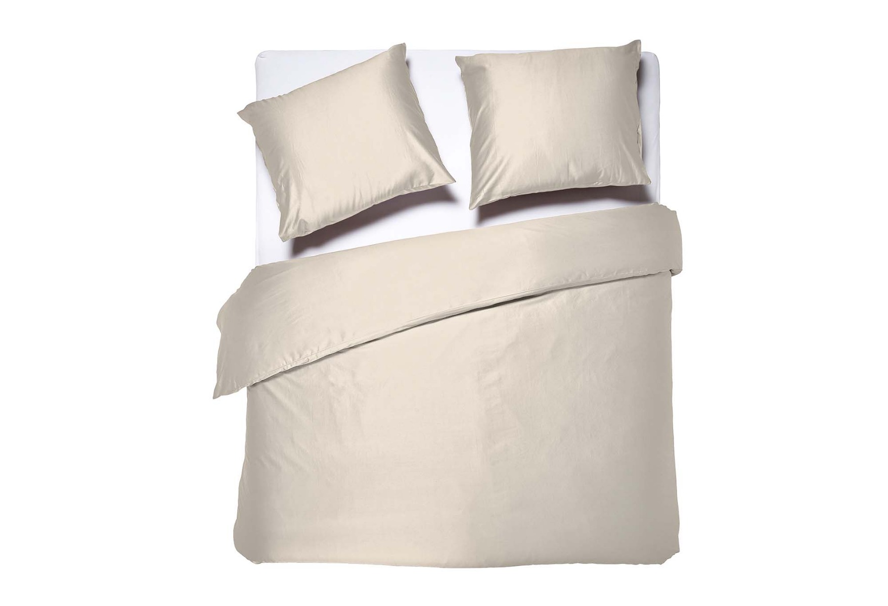 Dixxius Luxurious Porto Dekbedovertrek Sand | Swiss Sense product afbeelding