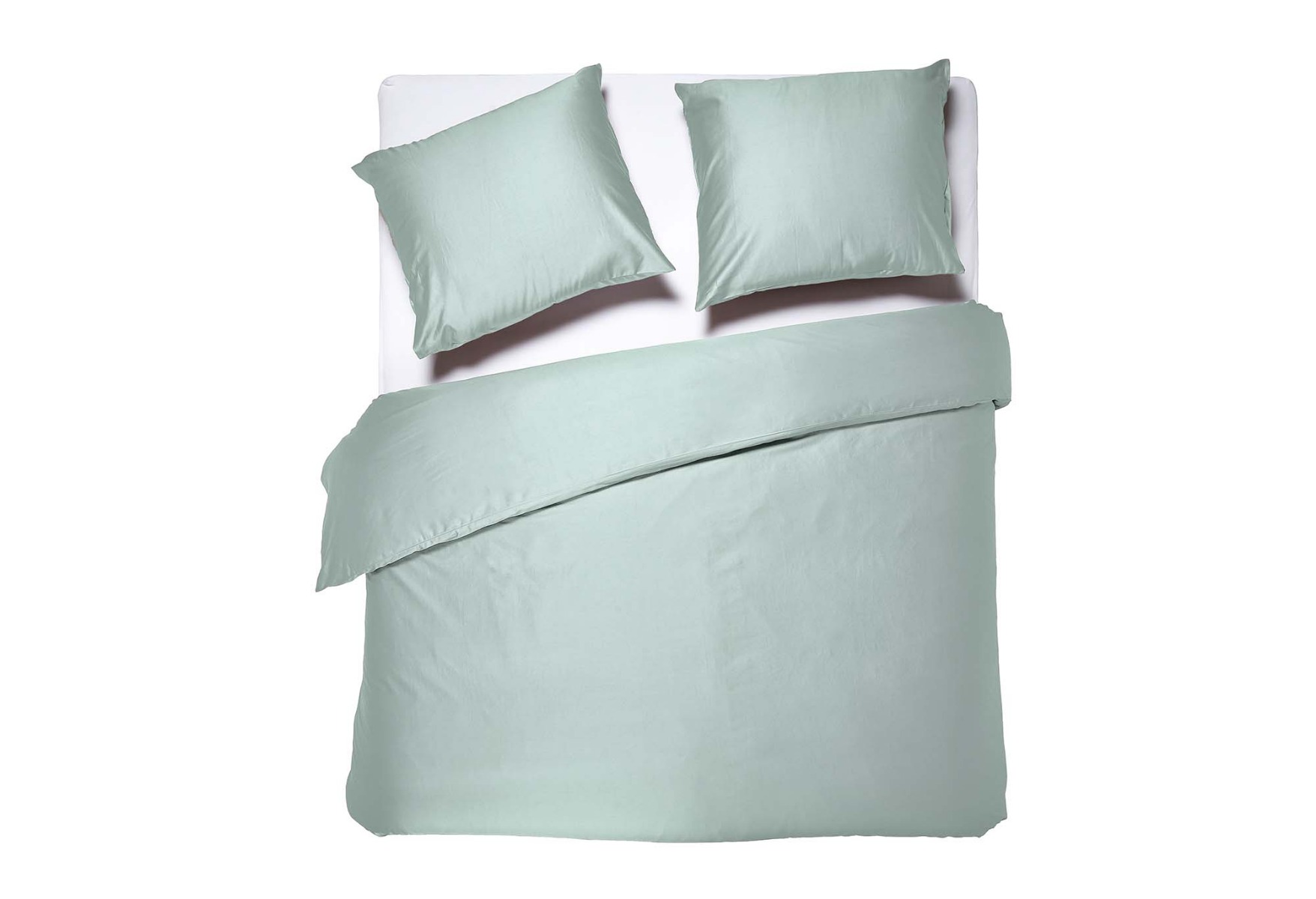 Dixxius Luxurious Porto Dekbedovertrek Sage | Swiss Sense product afbeelding