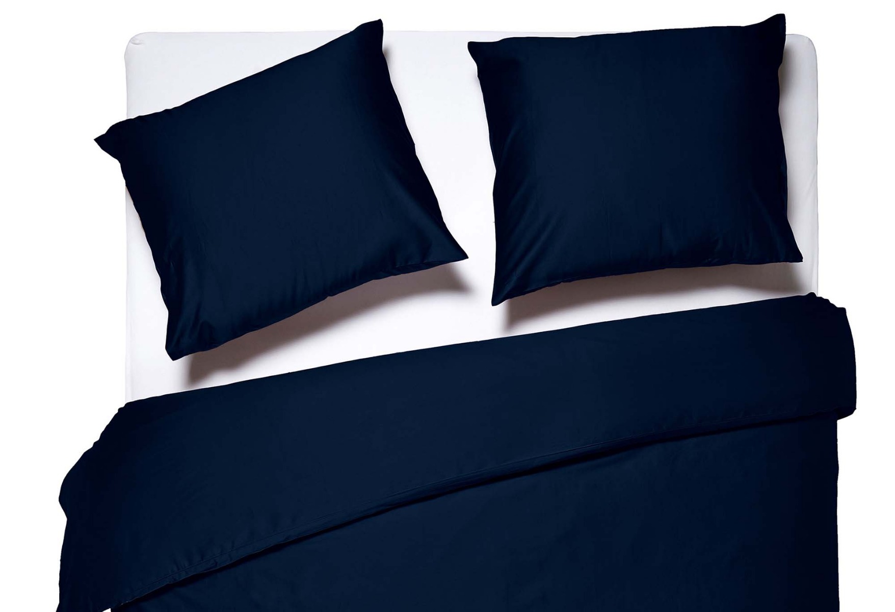 Dixxius Luxurious Porto Dekbedovertrek Navy | Swiss Sense
