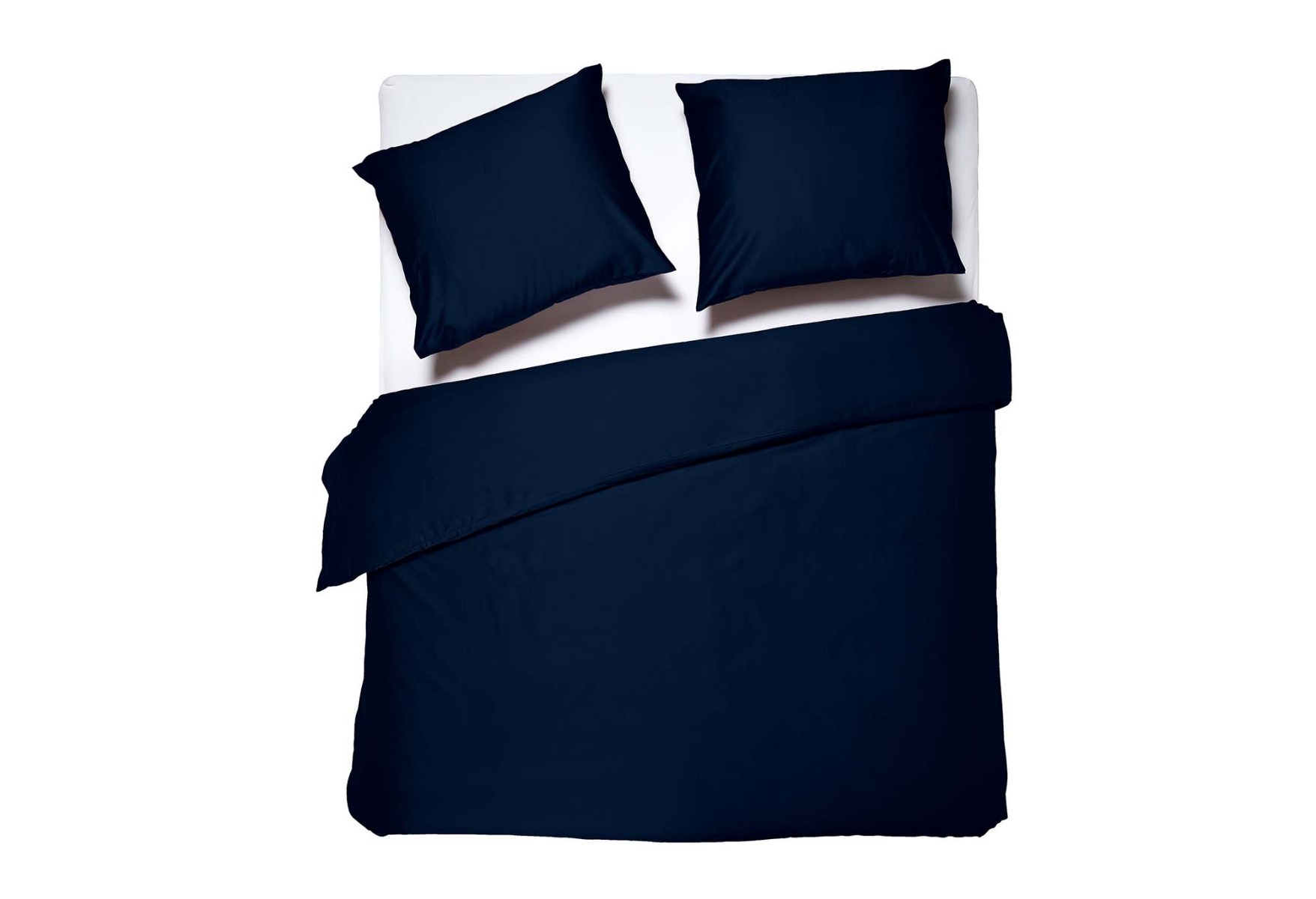 Dixxius Luxurious Porto Dekbedovertrek Navy | Swiss Sense product afbeelding