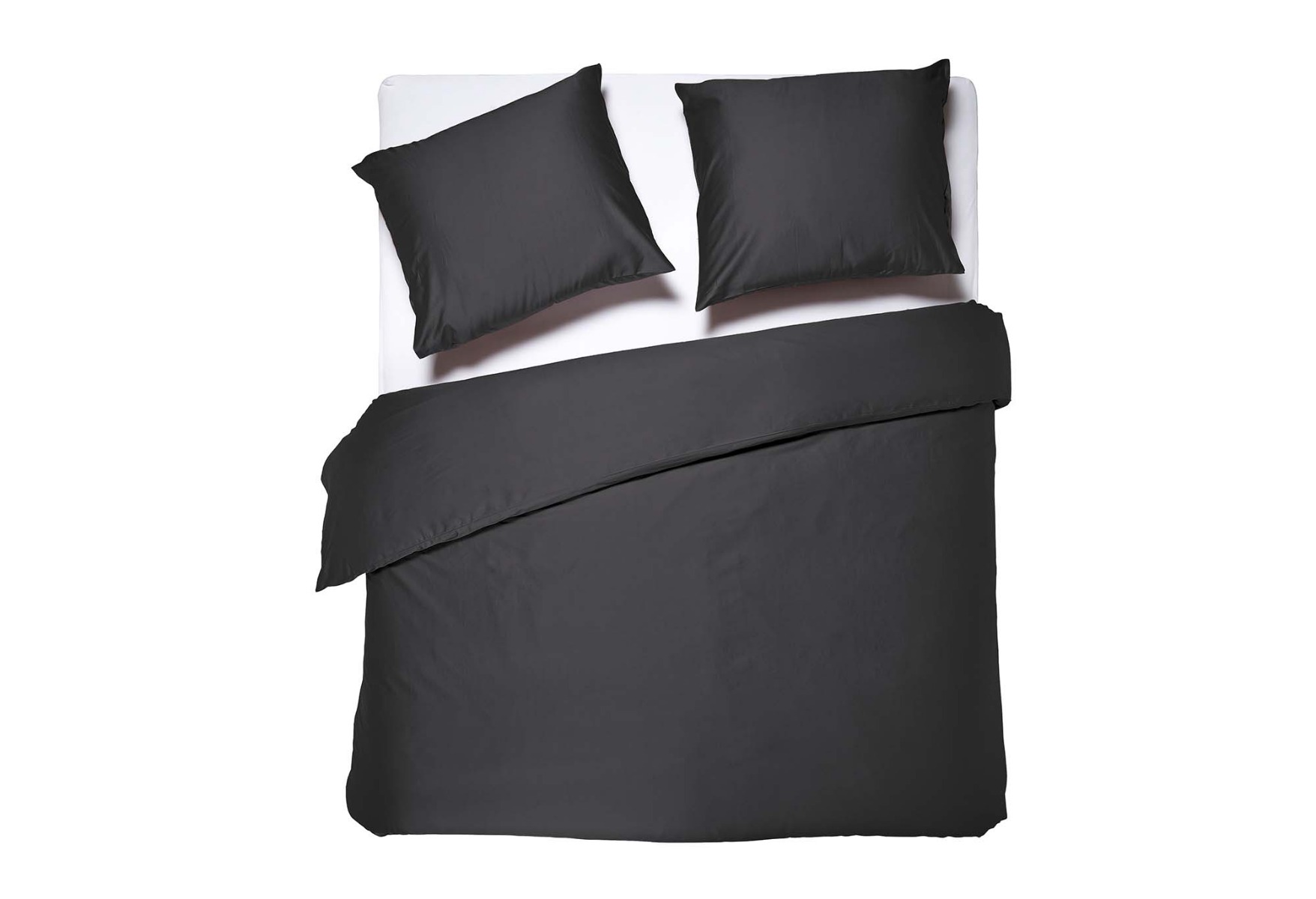 Dixxius Luxurious Lisboa Dekbedovertrek Graphite | Swiss Sense product afbeelding