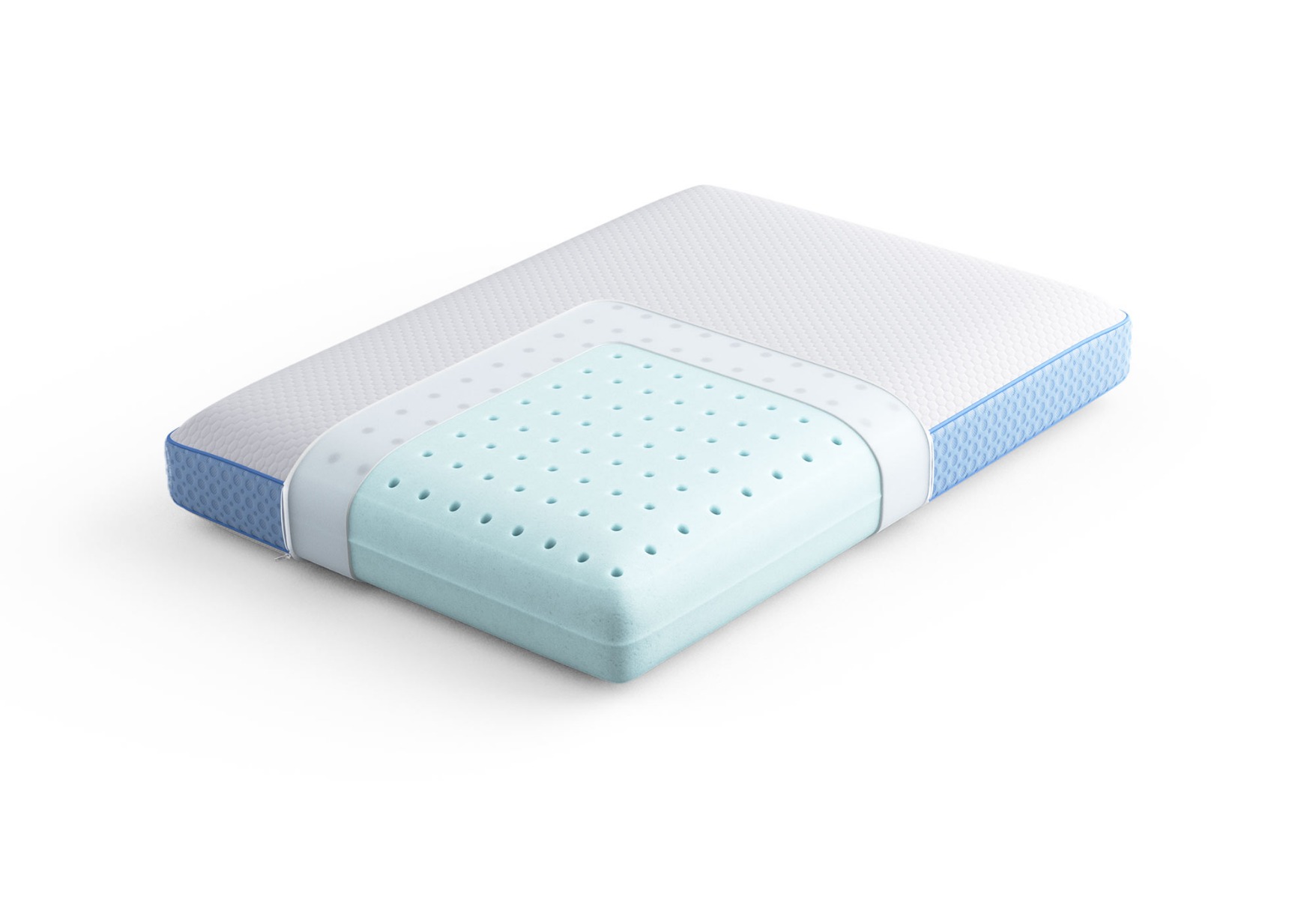 Dixxius Support Traagschuim Two Season Soft Hoofdkussen | Swiss Sense product afbeelding